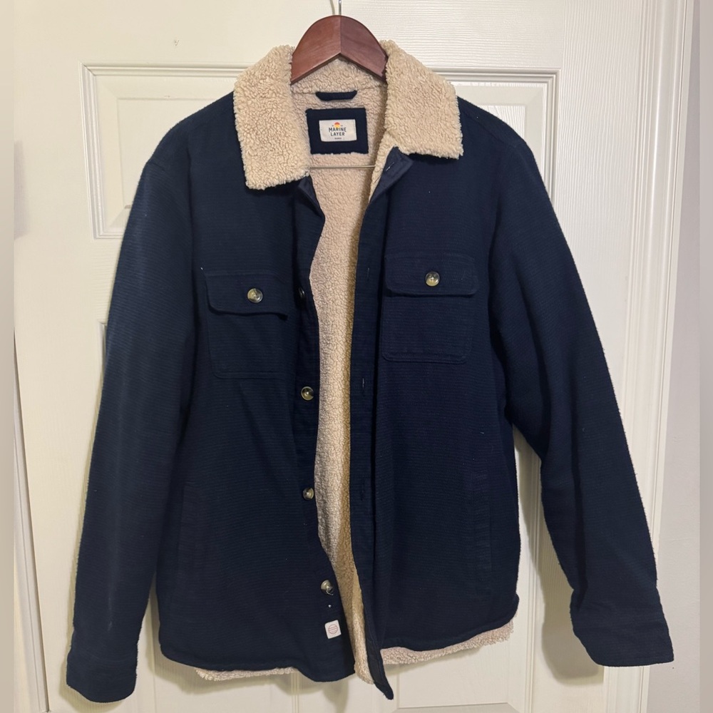 Marine Layer Sherpa Line Jacket